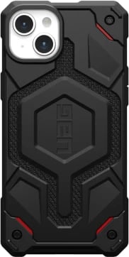 Mbështjellës UAG Monarch Pro për iPhone 15 Plus me MagSafe, Kevlar, Zi