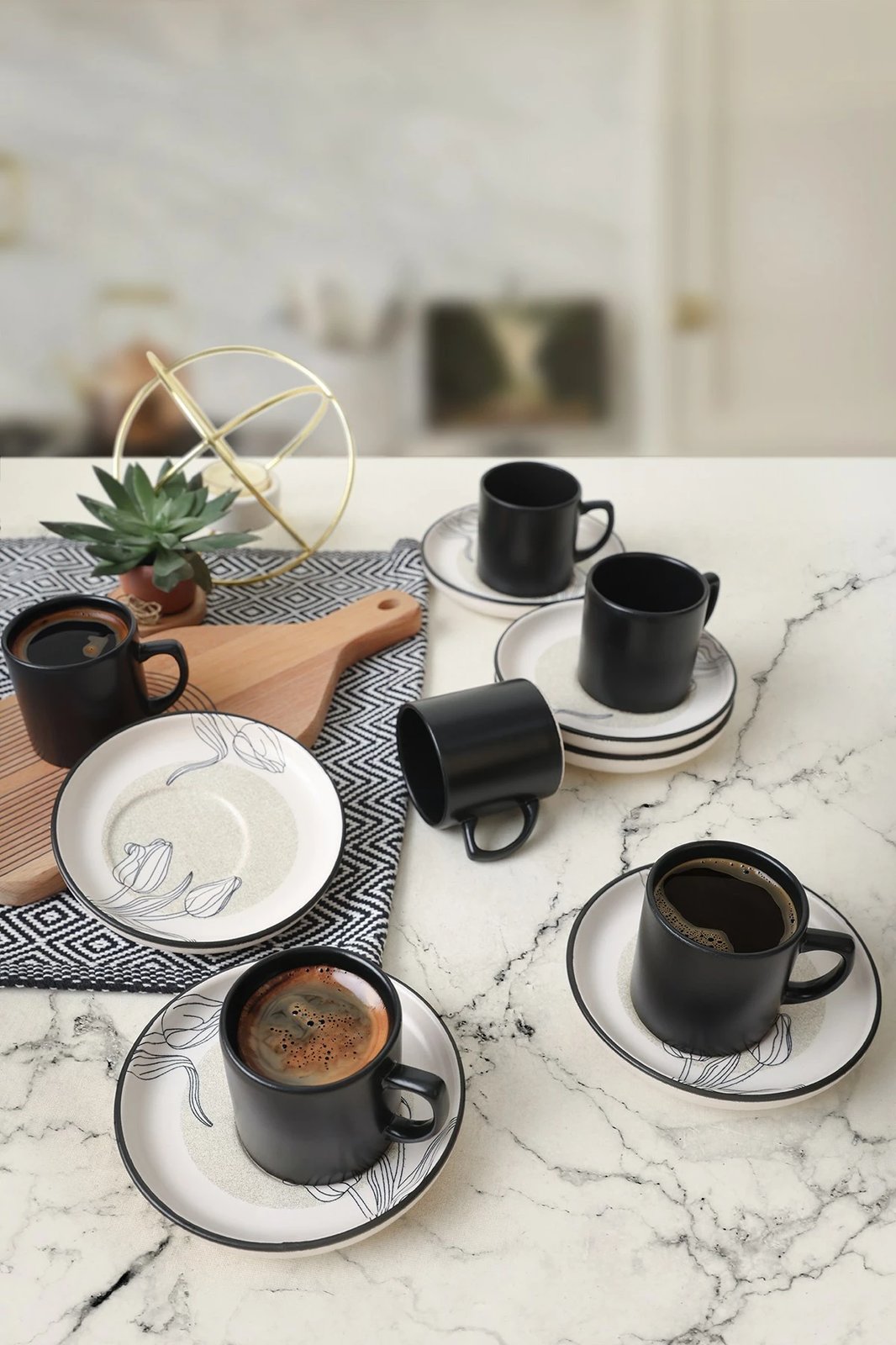 Set filxhanash kafeje (12 copë), Hermia Concept, X00017411