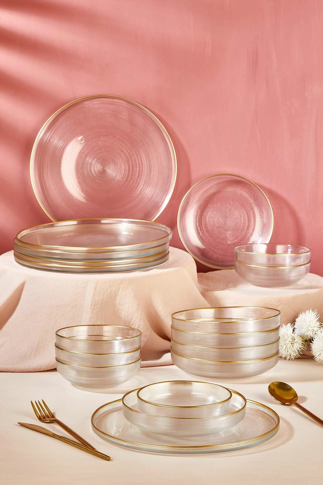 Set darke prej qelqi, 18 pjesë, Hermia, IP