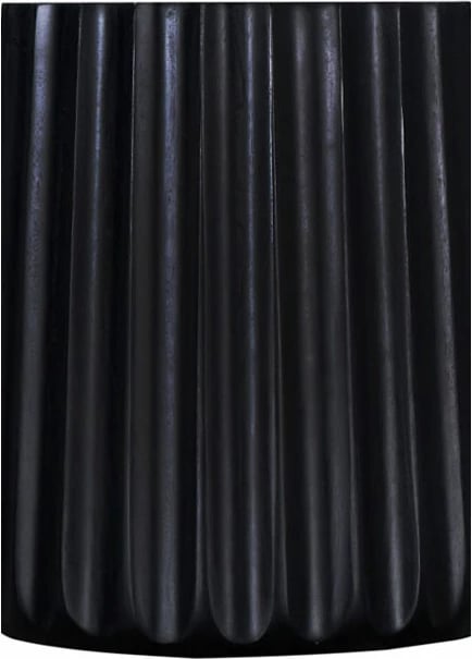 Tavolinë anësore Roman, ngjyrë e zezë, 36x36x49cm