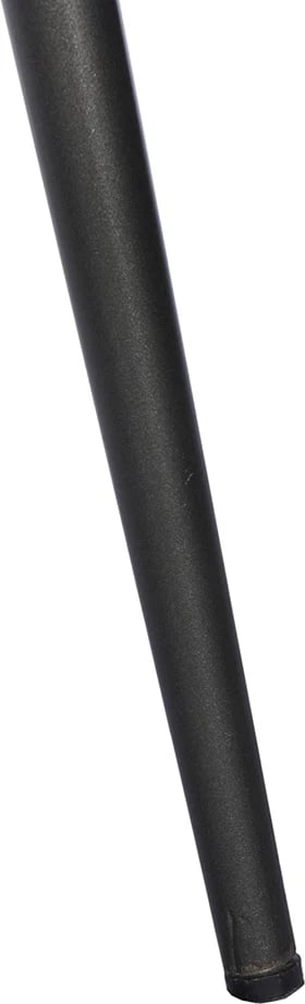 Tavolinë kafeje Pencil 87, dru arre, këmbë të zeza, 87x87x45