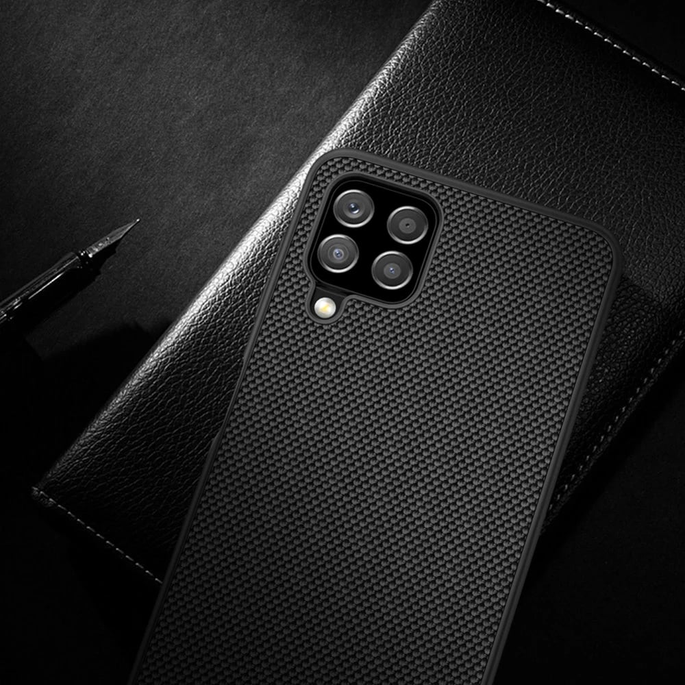 Mbështjellës Nillkin Textured Case për Samsung Galaxy A22 4G, i zi