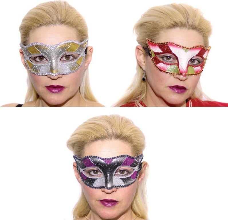 Maskë sysh NEXT, për Halloween, 3 Ngjyra