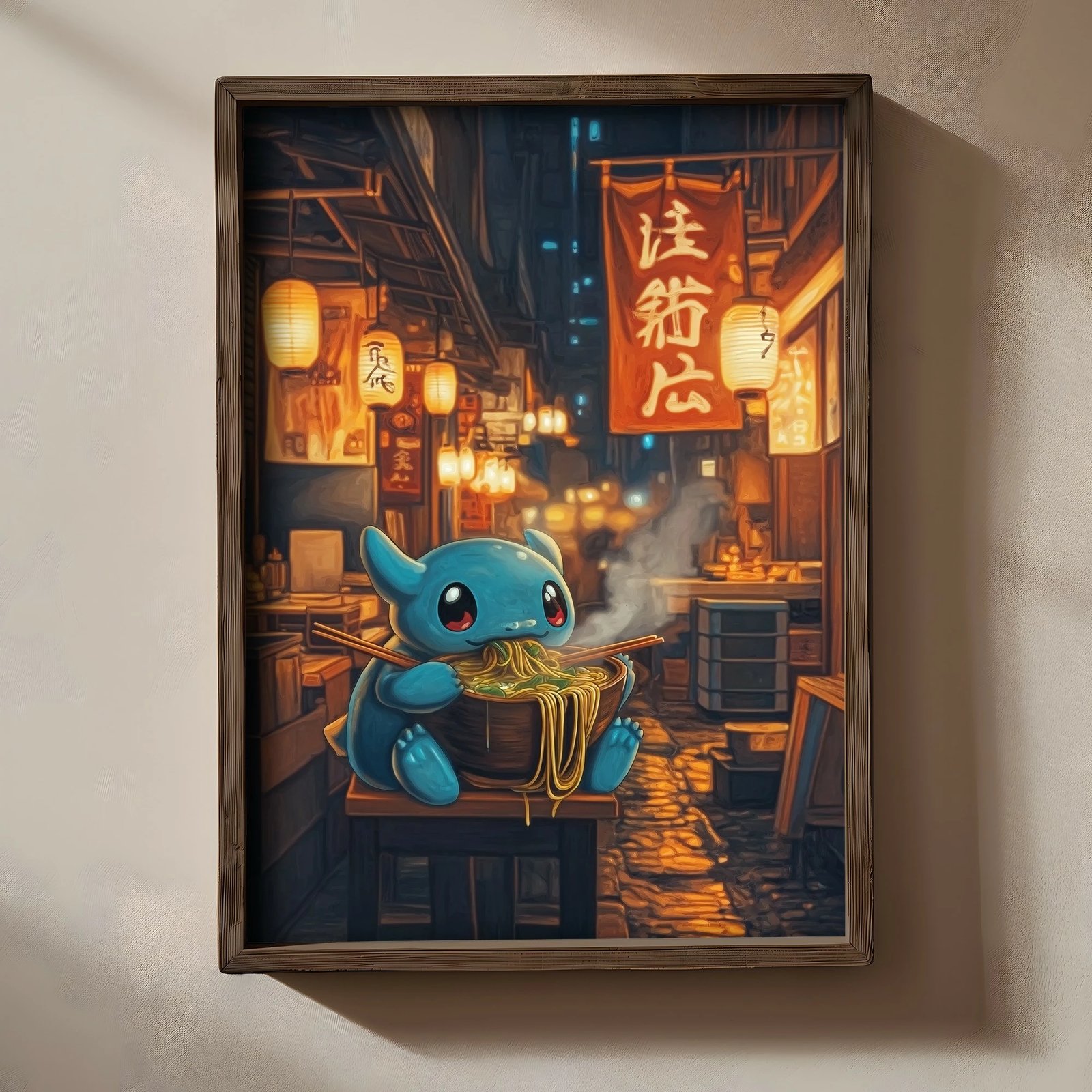 Pikturë dekorative me kornizë MDF, Wallity, TUN110-XL, shumëngjyrëshe, 50x70x3.5cm