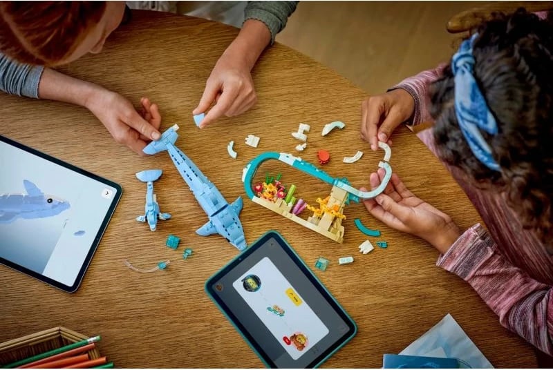 Lodra ndërtimi Lego për fëmijë, Sea Creatures