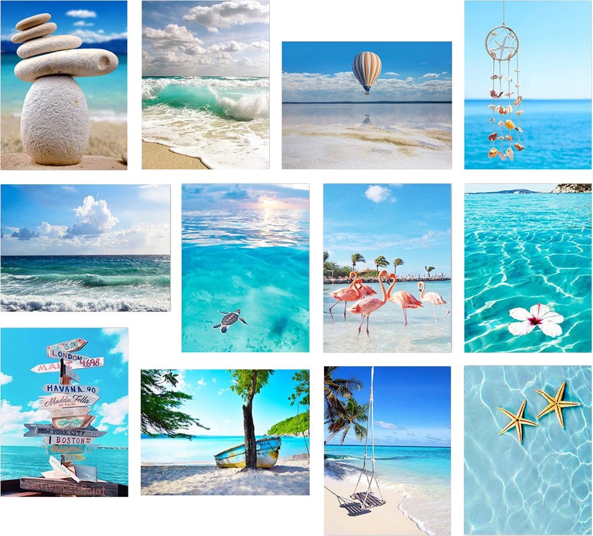 Piktura dekorative MDF (12 copë), Wallity, 12MDF09