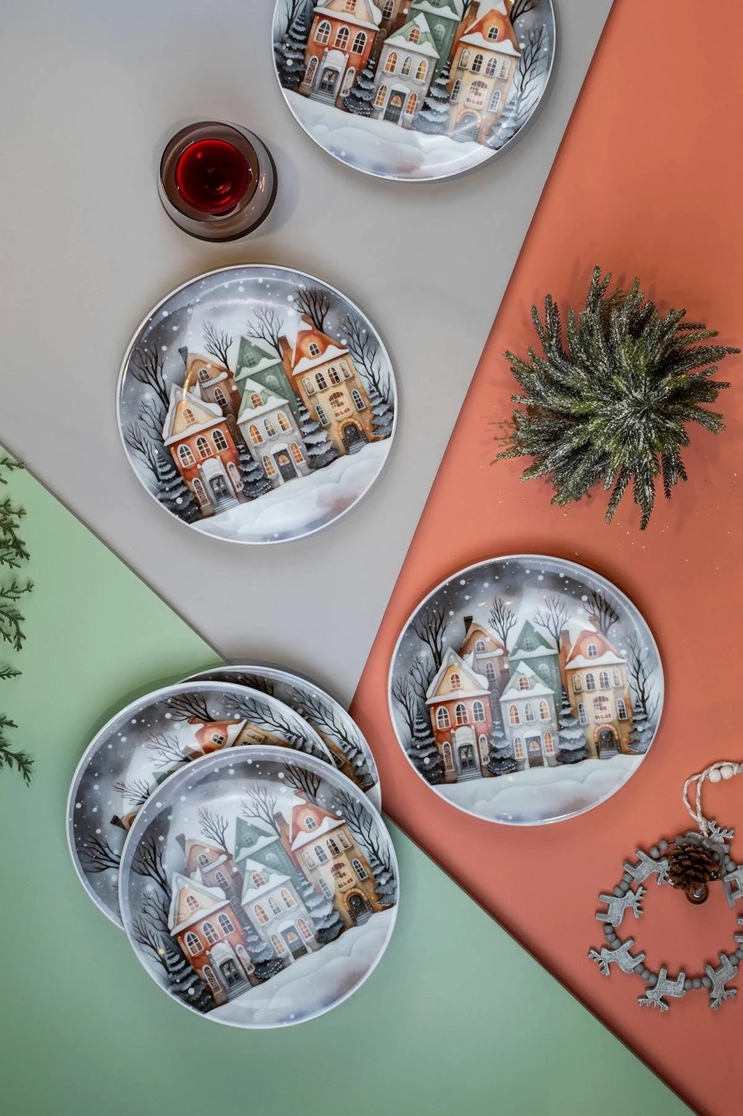 Set pjatash për tortë (6 copë), Hermia Concept, NNZG21DUS6885685