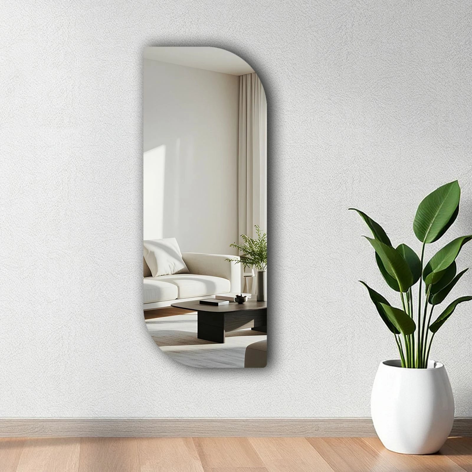 Pasqyrë Skye Decor, 52135Ayna-005, shumëngjyrëshe, 52x135cm