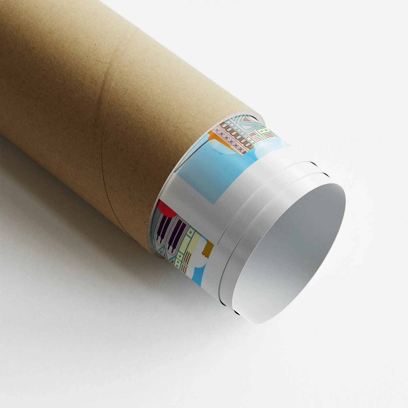 Poster A4, Firenze - 1983, shumëngjyrësh