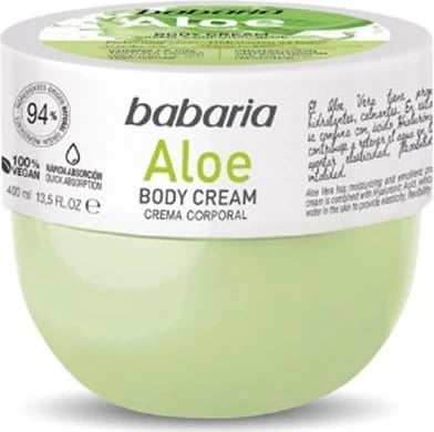 Krem trupi Babaria Aloe unisex 400ml