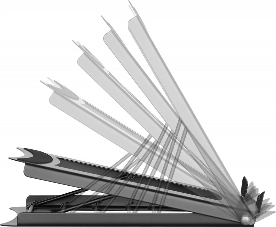 Mbajtëse portabile për laptop Digitus DA-90368, metal, për 11-15 inç, e zezë