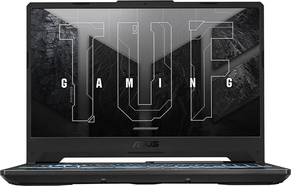 Laptop gaming ASUS TUF Gaming A15 FA506NC-HN002W, 15.6", AMD Ryzen 5 7535HS, 8 GB RAM DDR5, 512 GB SSD, NVIDIA GeForce RTX 3050, e zezë