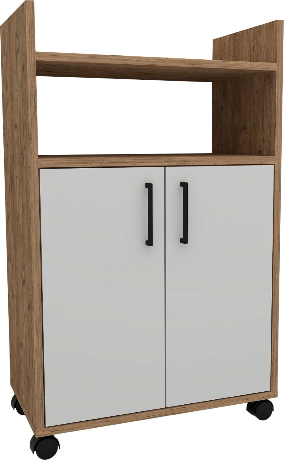 Dollap multifunksional Hanah Home, Tiraks - Atlantic Pine, i bardhë