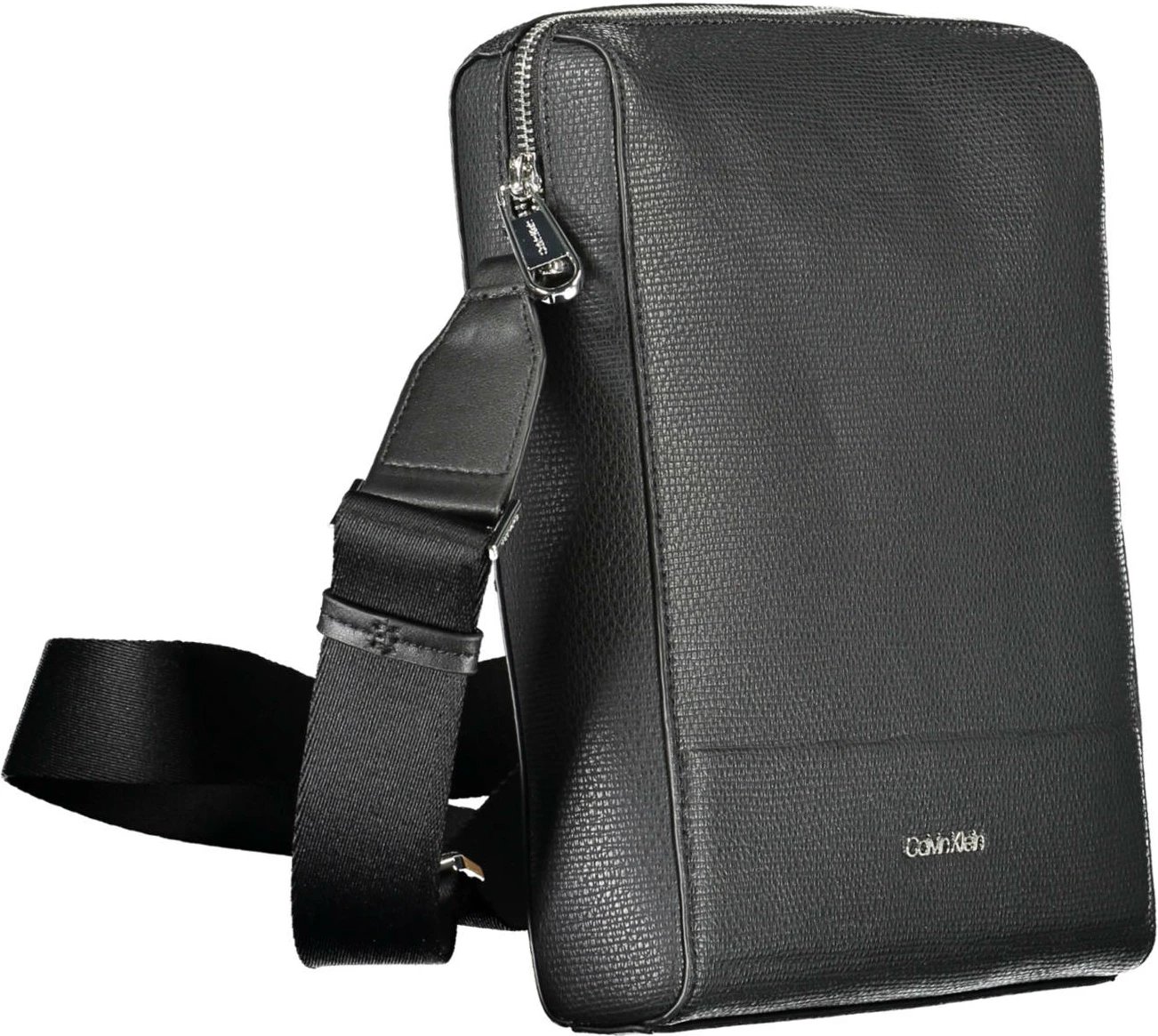 Çantë krahu për meshkuj Calvin Klein, e zezë