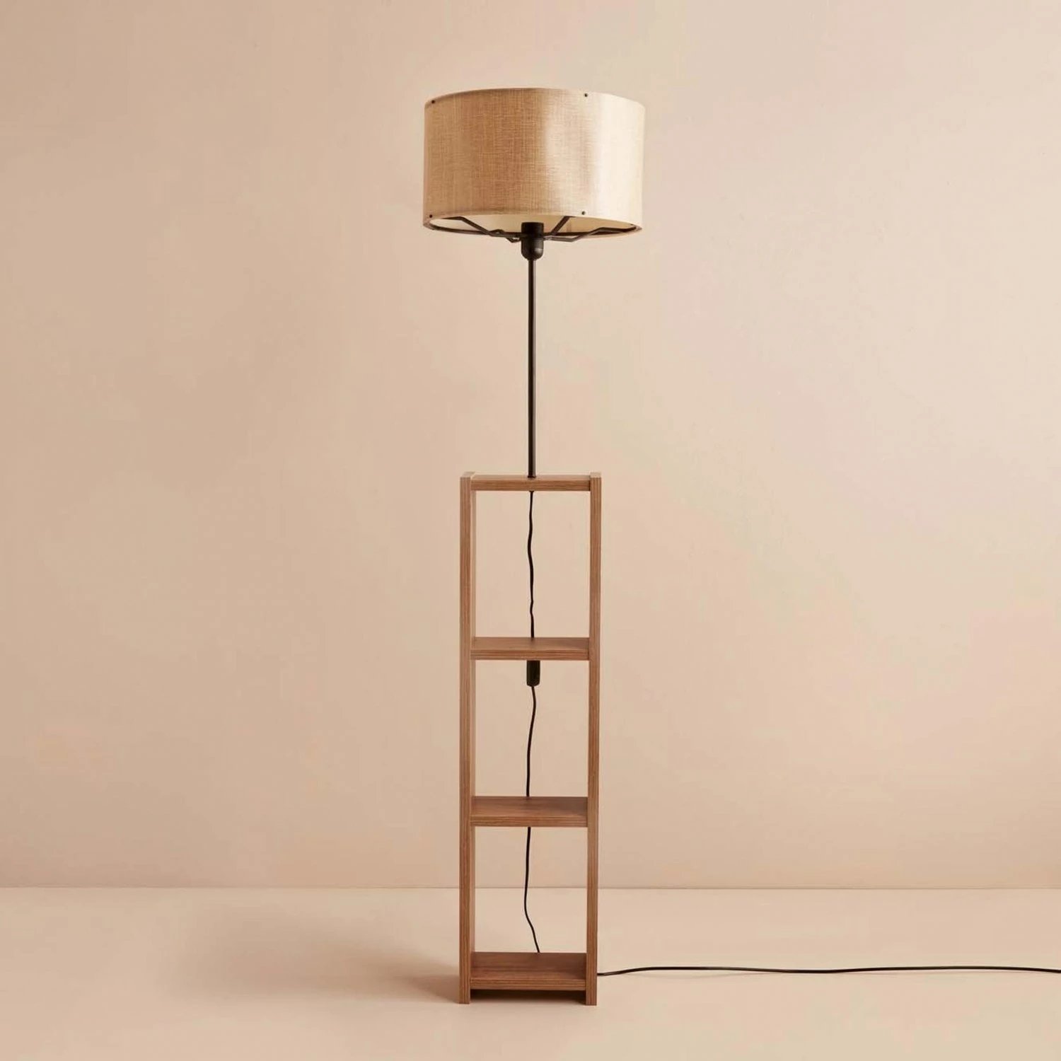 Llambë dyshemeje prej druri, Opviq, AYD-3469, ngjyrë bezhë