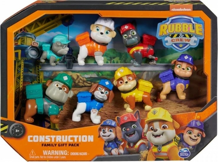Figurina SPIN MASTER Rubble Crew, 7 copë, shumëngjyrëshe