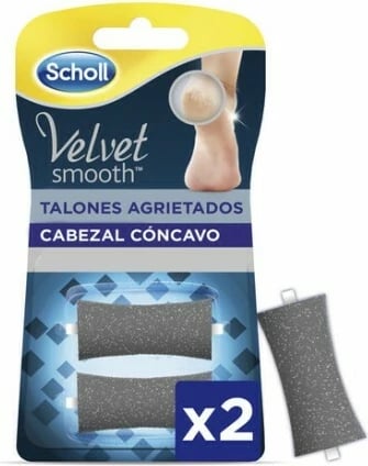 Koka rezervë për thembra të çara Scholl Velvet Smooth, 2 copë