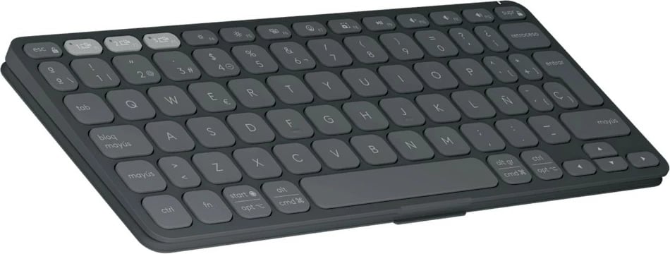 Tastierë Logitech Keys-To-Go 2, Bluetooth, QWERTZ, grafit