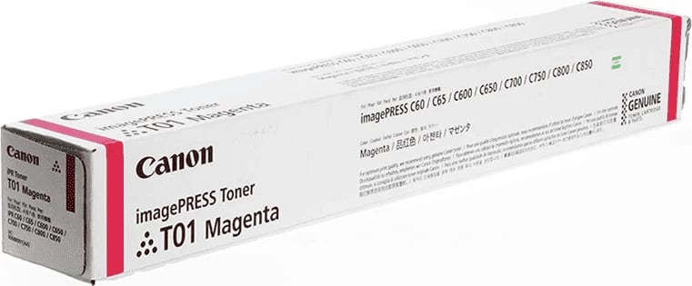 Toner, Canon, T01 8068B001, rendiment deri 39500 faqe, Standard, Magenta