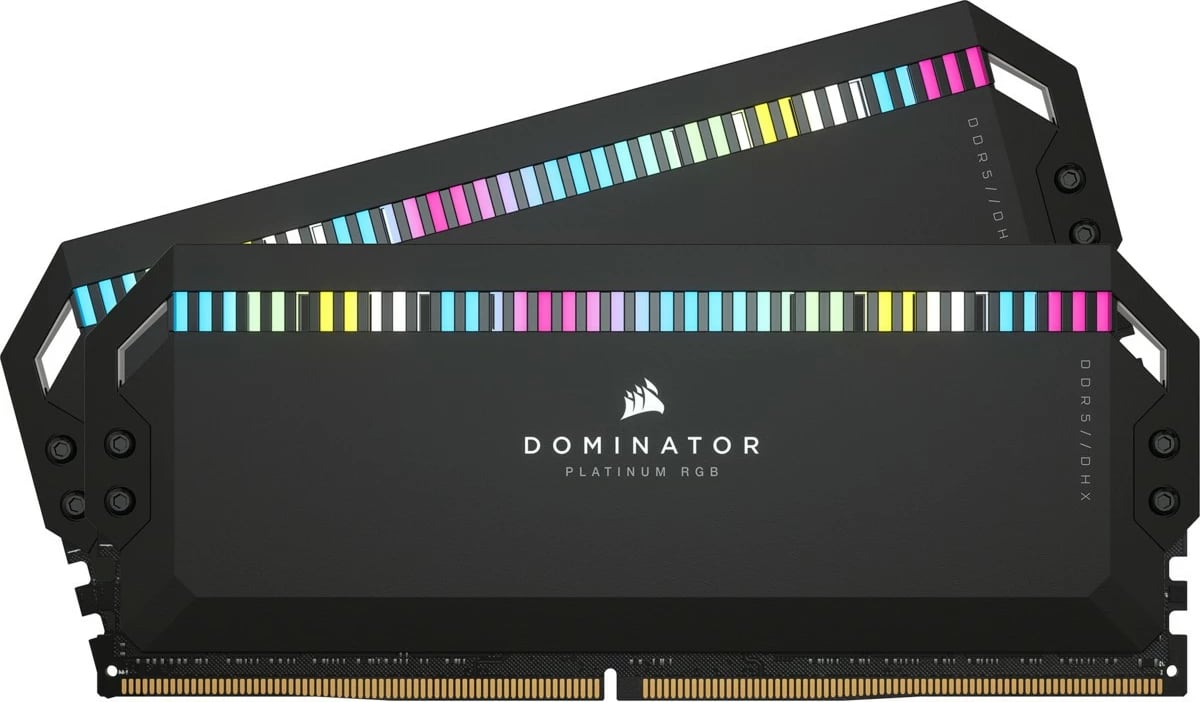 RAM Memorje Corsair Dominator Platinum RGB 64GB (2x32GB) DDR5 6600MHz, e zezë