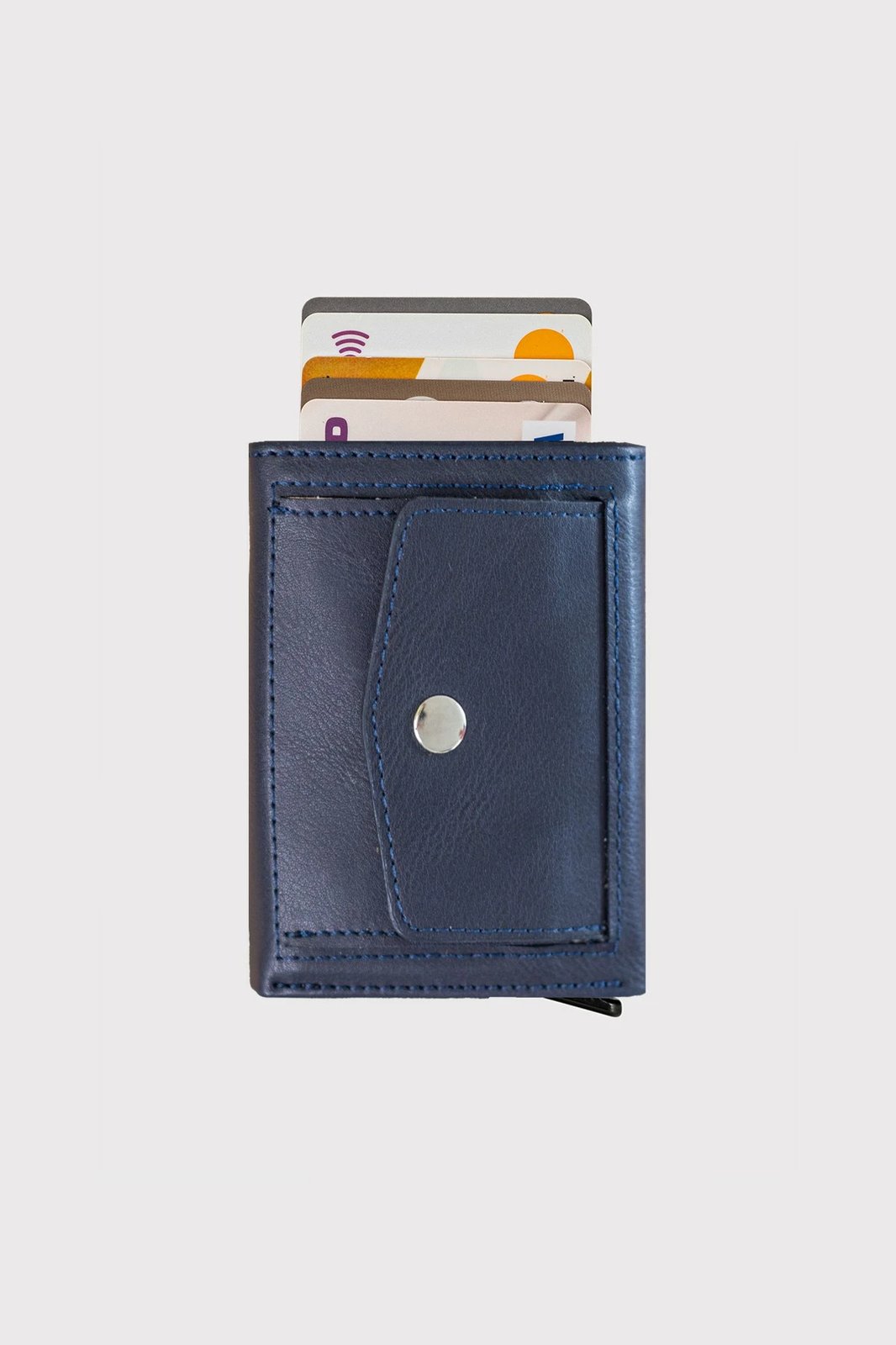 Portofol unisex Zoozie Bags, ngjyrë kaltër e errët, Malta