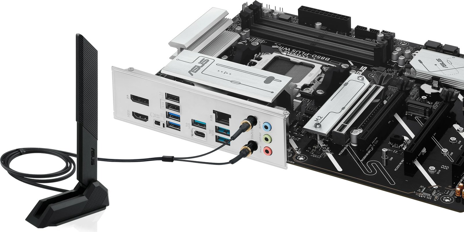 Pllakë amë ASUS PRIME B850-PLUS WIFI, Socket AM5, AMD Ryzen 7000/8000/9000, DDR5, Wi-Fi