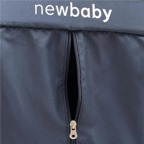 Organizues për krevat, New Baby Maxi, me shumë xhepa 58x50 cm, poliester, blu