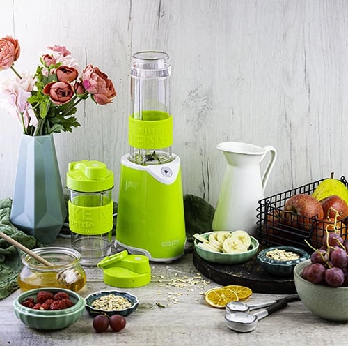 Blender personal, Adler CR 4069, 500W 20000rpm, 2 shishe 570ml/400ml Tritan BPA-free, thika inoksi, jeshile, set me 2 shishe Blender personal, Adler CR 4069, 500W 20000rpm, 2 shishe 570ml/400ml Tritan BPA-free, thika inoksi, jeshile, set me 2 shishe