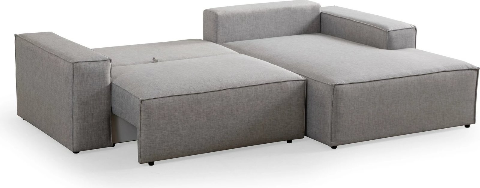 Kënd-sofë krevate Atelier del Sofa, Pırlo kënd i djathtë, gri e çelët Kënd-sofë krevate Atelier del Sofa, Pırlo kënd i djathtë, gri e çelët