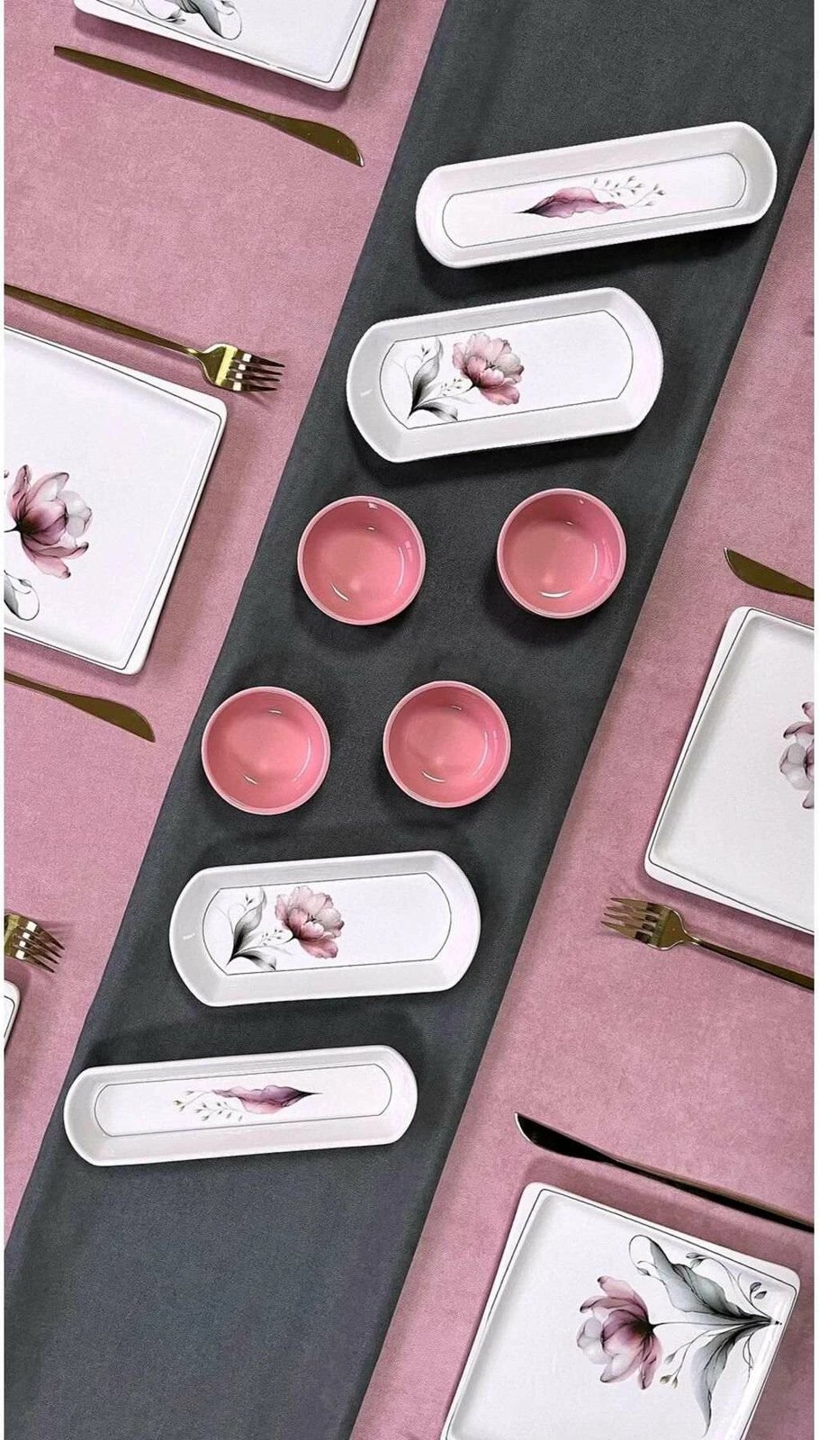 Set mëngjesi 14 pjesësh, Hermia Concept, ViventeLux14