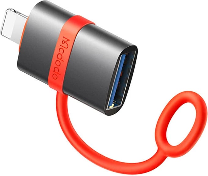 Adapter Mcdodo OT-2600 USB-A në Lightning, i zi