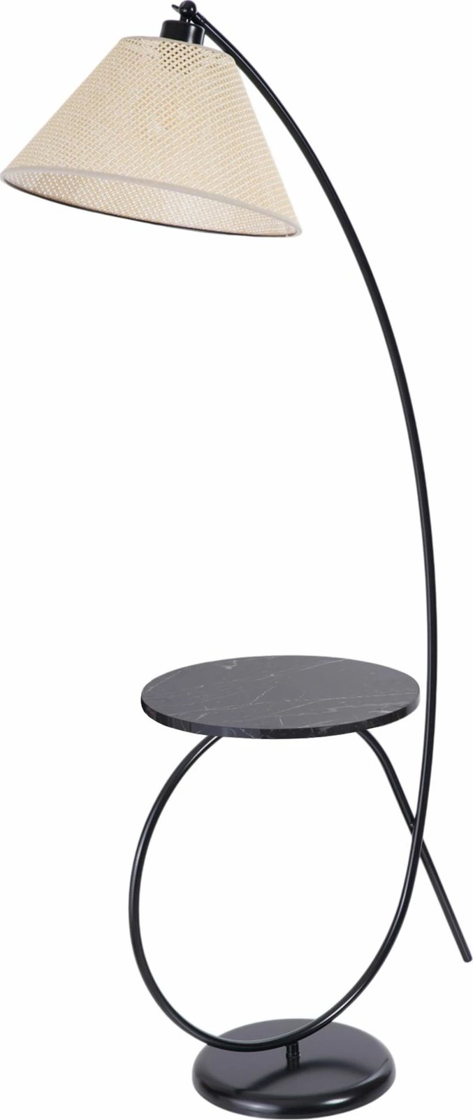 Llambë dyshemeje Opviq, krem dhe e zezë, 8968-4 Llambë dyshemeje Opviq, krem dhe e zezë, 8968-4