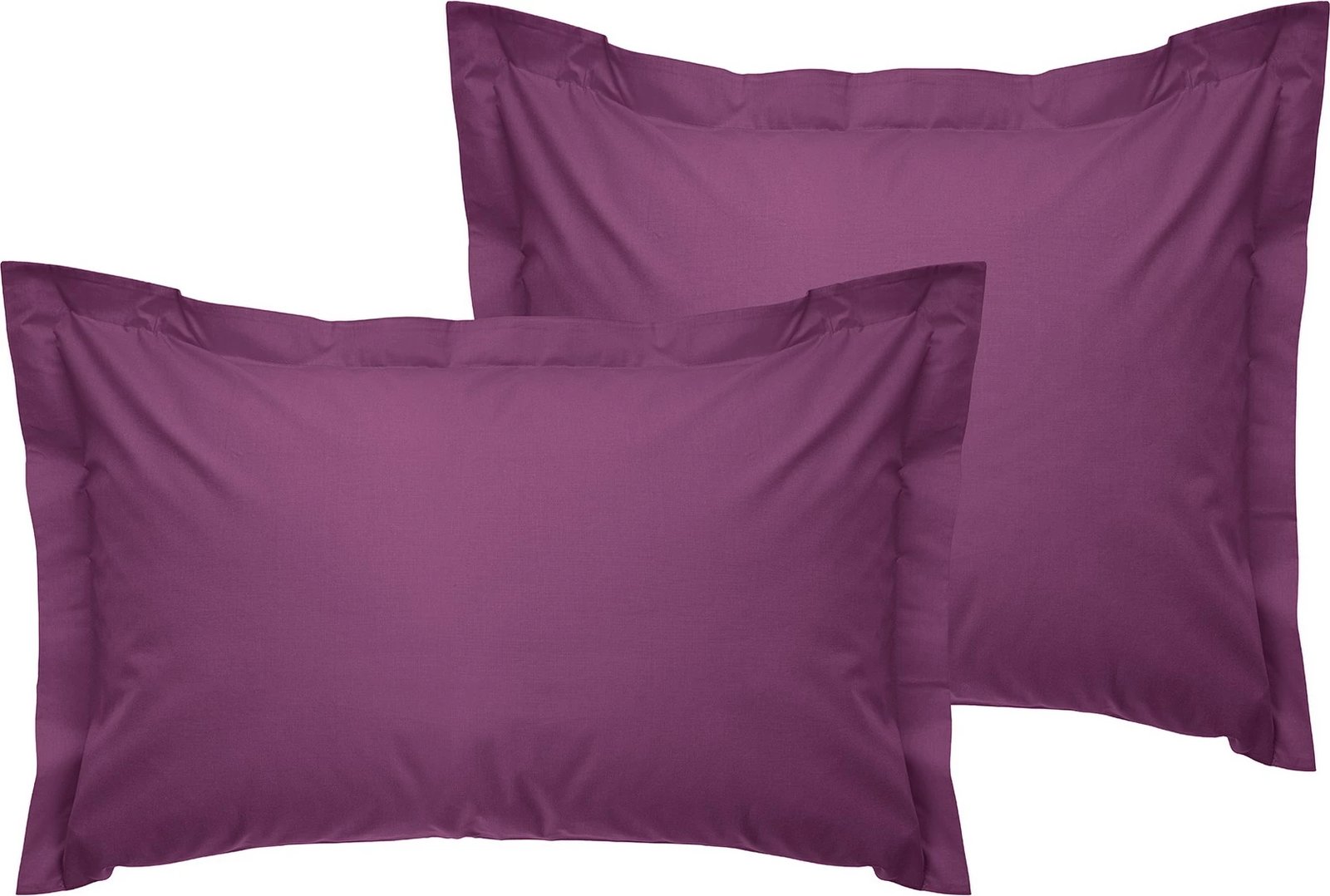 Set jastëkësh Oxford (2 copë), ngjyrë vjollcë, L'essentiel, 60x60+5cm