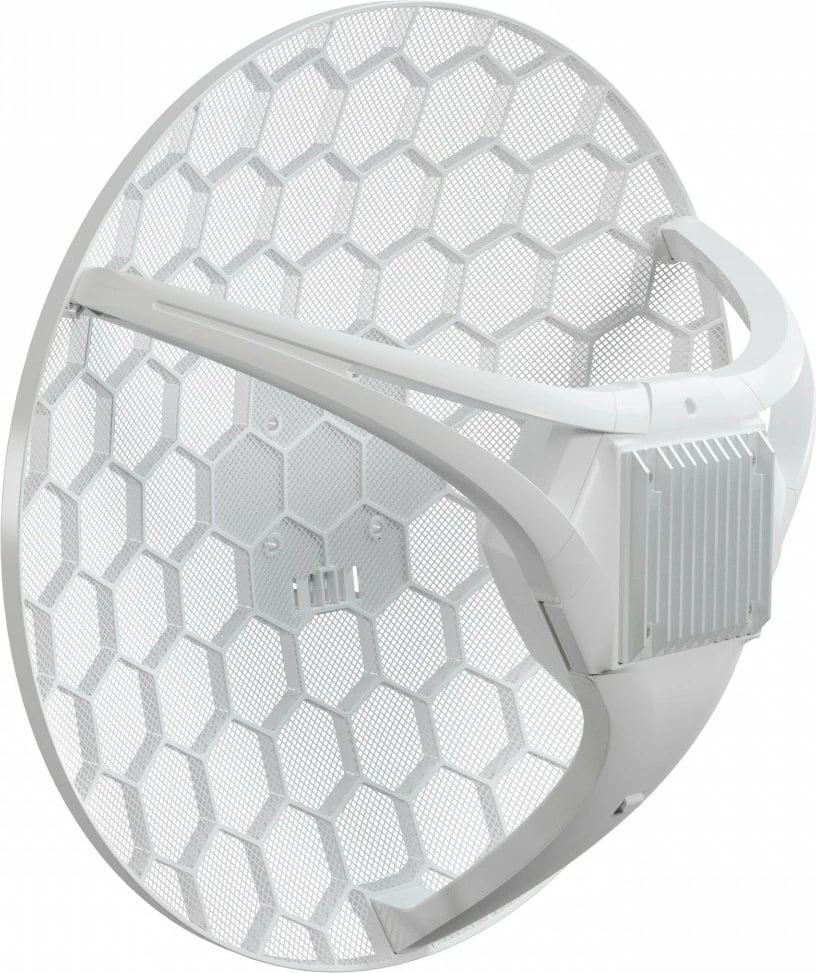 Kasë MikroTik LHG LTE18 kit, LHGGM&EG18-EA, antenë 17 dBi, e bardhë