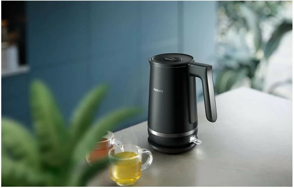 Çajnik elektrik Philips HD9395/90, 1.7L, 2200W, i zi