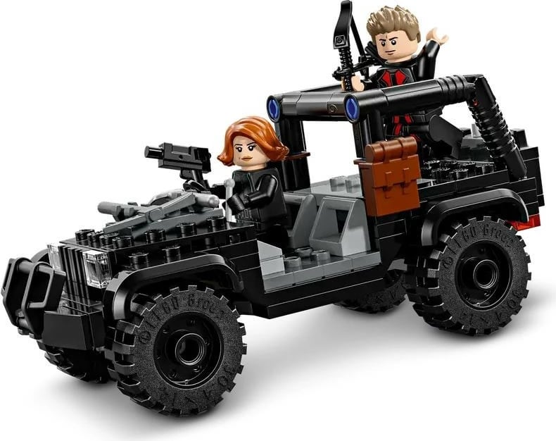 Set LEGO Marvel Avengers 76291, 613 pjesë, për fëmijë 10+, me minifigura Hulk, Iron Man, Thor, Black Widow, Captain America, Hawkeye, ushtarë Hydra