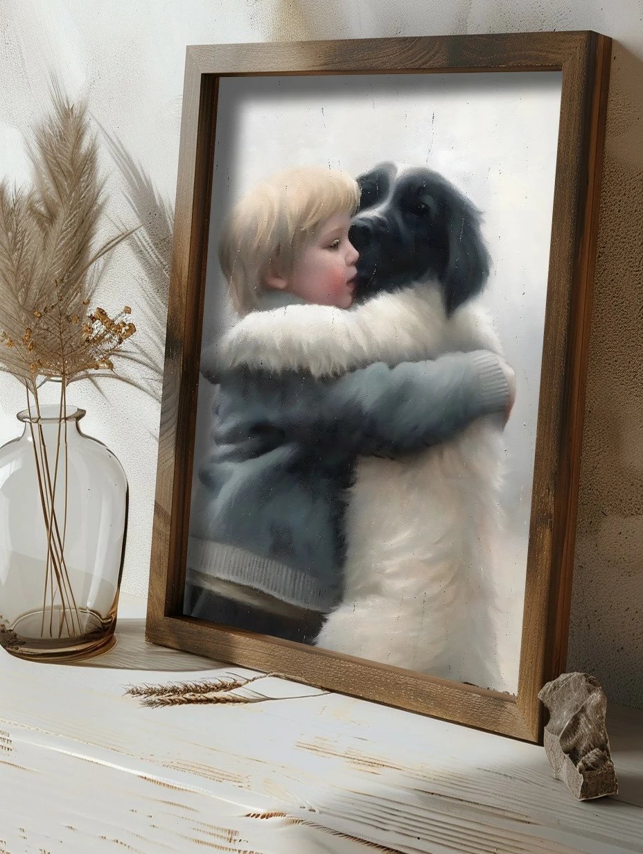 Pikturë dekorative me kornizë MDF, shumëngjyrëshe, Wallity, GE225-L, 35x47x3.5 cm