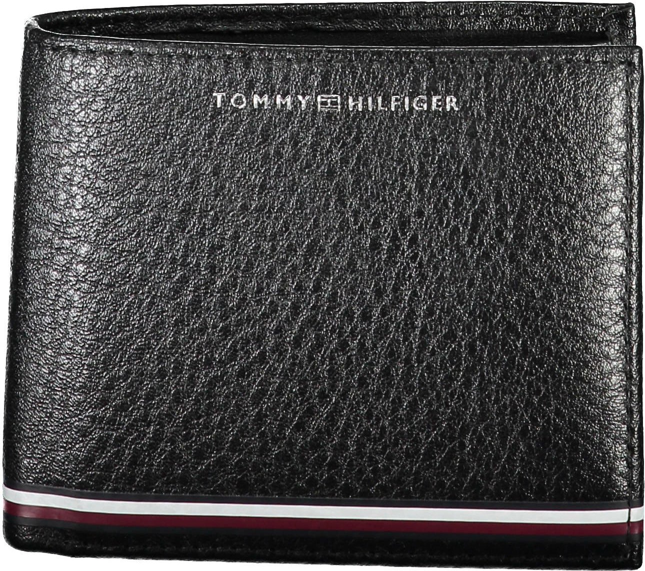 Portofol për meshkuj Tommy Hilfiger, i zi