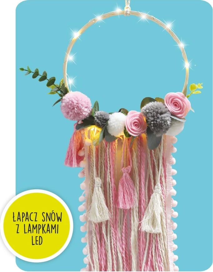 Set makrame Stnux Makram Set Dreamcatcher, shumëngjyrësh