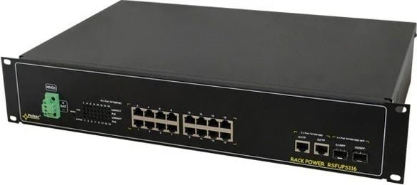 Switch PULSAR 16-port S116 për deri në 16 kamera IP