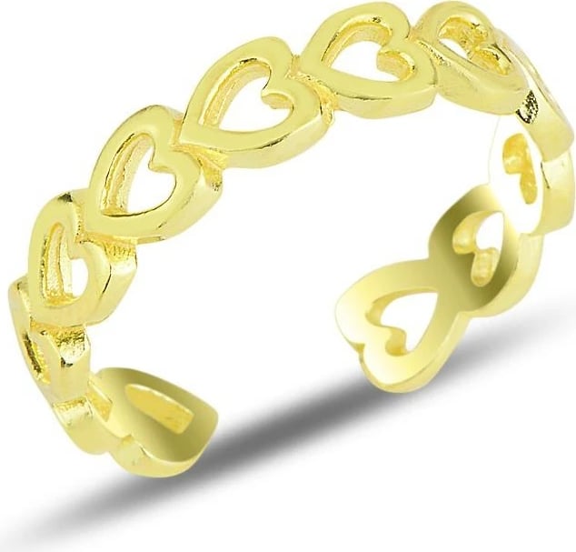 Unazë argjendi Jumeon, ngjyrë ari, SGTL11682