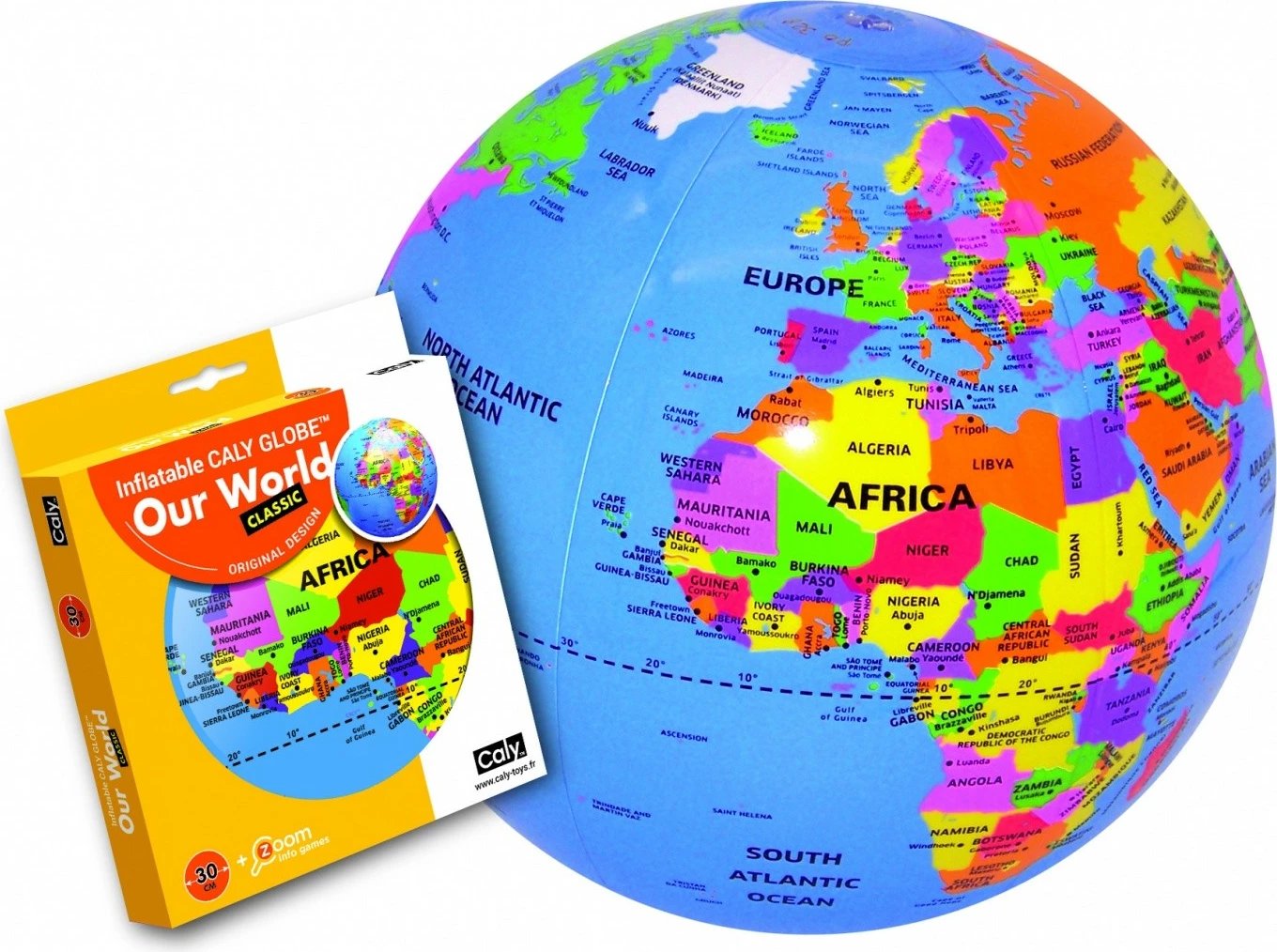 Top glob MG DYSTRYBUCJA Our World, 30 cm, shumëngjyrësh