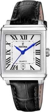 Orë dore FESTINA F20682/3 për meshkuj, e zezë