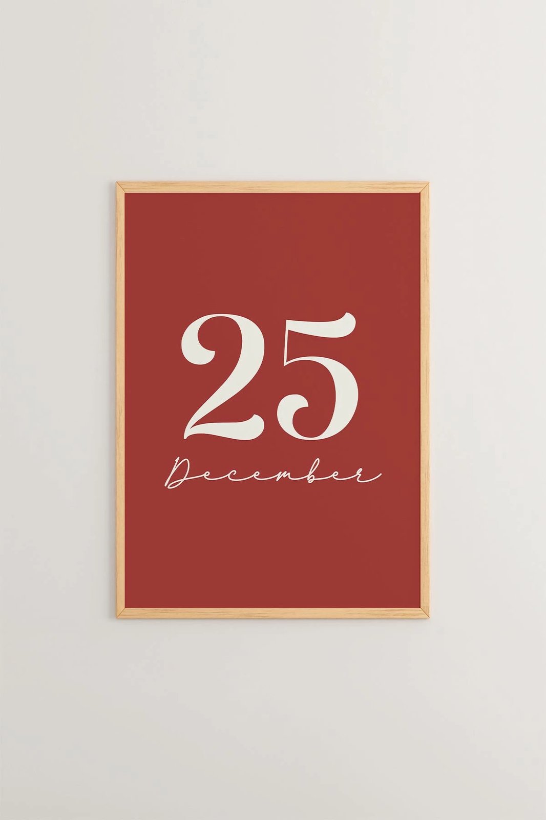 Pikturë dekorative me kornizë, Wallity, Nwyearsngmdl24, shumëngjyrëshe, 33x48cm