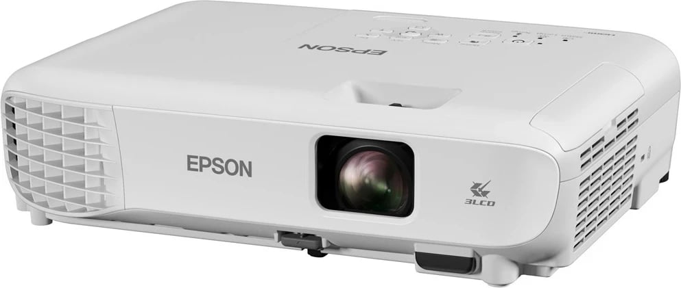 Projektor Epson EB-W53, 4000 ANSI lumens, 3LCD, WXGA, i bardhë
