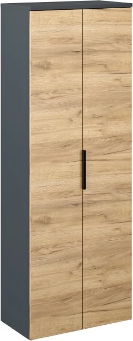 Dollap për rroba Rioma, 70 x 40 x 196.4 cm, dru/antracit