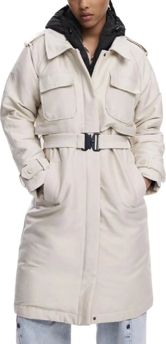 Jakne Desigual femra, beige