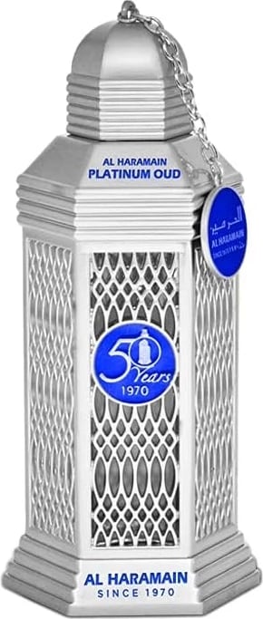 Eau de Parfum Al Haramain 50 Years Platinum Oud 100ml
