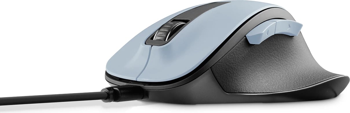 Maus wireless Hama MW-500 V2 me bateri të rikarikueshme, Kaltër e çelët
