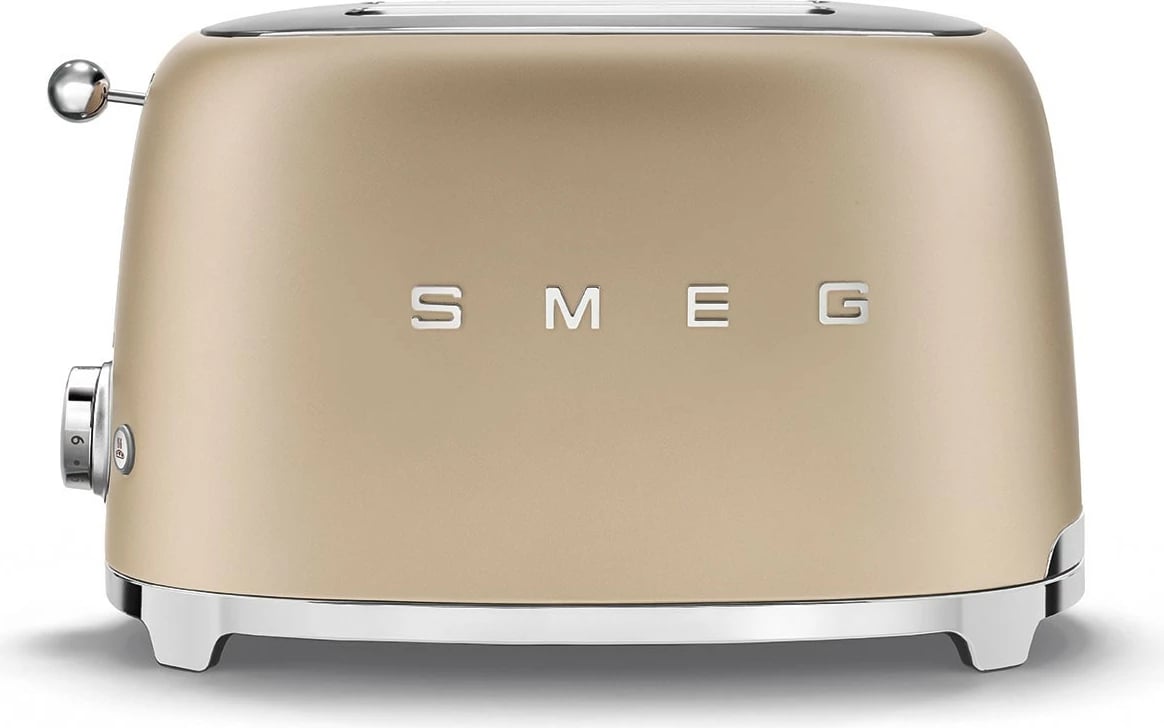 Tostues SMEG TSF01CHMEU, 2 feta, 950W, gold
